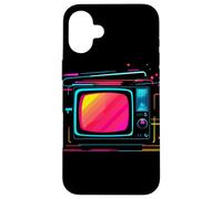 CTR TV Synthwave Look d'altri tempi Custodia per iPhone 16 Plus
