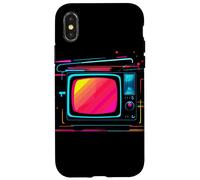 CTR TV Synthwave Look d'altri tempi Custodia per iPhone X/XS