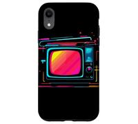 CTR TV Synthwave Look d'altri tempi Custodia per iPhone XR