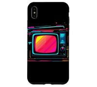 CTR TV Synthwave Look d'altri tempi Custodia per iPhone XS Max