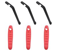 CTRICALVER Leva Copertoni Bici, 3pcs Acciaio al Carbonio levagomme E plastica di Nylon levagomme, per Riparazione, per Rimozione e Ricambio degli Pneumatici di Bici
