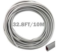 CTRICALVER Paraspigoli Auto Portiere, Forma a U PVC Guarnizione Portiera Auto,Proteggi Bordo Auto Striscia, Paracolpi Portiere Auto Proteggi, per la Maggior Parte delle Automobili (10M Grigio)
