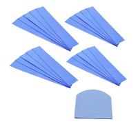 CTRICALVER Thermal Pad, 120 * 20 * 0.5mm Pad Termico in Silicone, Pad Termici Autoadesivo con Conducibilità Termica 6 W/m*k, per SSD CPU GPU LED IC Chipset Raffreddamento (20 Pezzi, Blu)