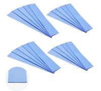 CTRICALVER Thermal Pad, 120 * 20 * 1mm Pad Termico in Silicone, Pad Termici Autoadesivo con Conducibilità Termica 6 W/m*k, Morbida e sicura, Applicare per SSD CPU GPU (20 Pezzi, Blu)