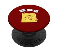 Ctrl alt del mio elenco di cose da fare PopSockets PopGrip Adesivo