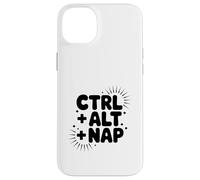 Ctrl Alt Nap Rilassante Gamer Umorismo Sonno Custodia per iPhone 14 Plus