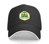 CTRLTSXUS Black Hills National Forest South Dakota Cappellino da Baseball Vintage Cappello da Golf Cappello Invernale Cappello da Sole Cappello da Sole Donna di Lusso Uomini