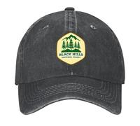 CTRLTSXUS Black Hills National Forest South Dakota Cappello da Baseball Vintage Cappello da Uomo Cappello Divertente Cappello da Spiaggia Uomo Femminile