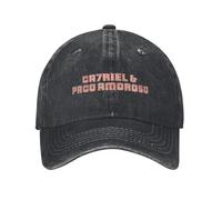 CTRLTSXUS Cappellini da Baseball Classic CA7RIEL & Paco Tour 2025 per Uomini Donne Copricapo lavati in Stile Spennata da Concerto Cappello Morbido all'aperto Non Strutturato