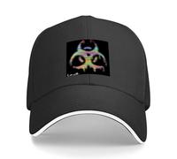 CTRLTSXUS Cappello da Baseball Biohazard difettoso Cappello per Bambini Cappello di Lusso Anime Cappello a Schiena Cappello da Uomo Cappello da Donna