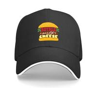 CTRLTSXUS Cappello da Baseball Burger Carino Mountain Eastering Western Cappello Estivo Indumento da Golf per Donne Uomini