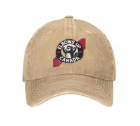 CTRLTSXUS Cappello da Baseball canadense con Gomiti in Alto 2025 Canadian Proud Gift su Misura con Cappello da Camionista retrò Sun Trucker a Molla