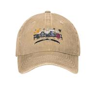 CTRLTSXUS Cappello da Baseball Hollow Knight Riping Party Escursionismo al Sole Pesca Cappelli Hip Hop lavati a Caldo Cappelli da Uomo Classic Print Snapback