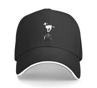 CTRLTSXUS Capra su Monociclo Cappello da Baseball Cappello Western Cappello da Baseball Cappuccio Compleanno Baseball Maschile Donne
