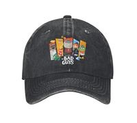 CTRLTSXUS Classici Panel di Gruppo di Personaggi di The Bad Guys 2 Baseball Cappellino da Baseball Uomini Donne Scuff Snapback Lavato in difficoltà Cappelli Regalo Estivi all'aperto