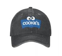 CTRLTSXUS Cookie Monster Men Donne Cappellini da Baseball Sgranate Lavate Cappelli Cappello attività Vintage All'aperto Copricapo Morbido Non Strutturato