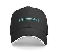 CTRLTSXUS Corsa di Auto Hamilton 44 F1 Lavata Cappellina da Baseball Maschile Cappuccio Windproof Trucker Snapback Cappello da papà Cappello da Golf