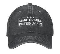 CTRLTSXUS Fai di Nuovo Orwell Fiction Cappello da Baseball nel tè del Cappello Cappello Western Cappello Maschile Cappello per Donne Maschile