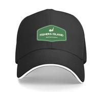 CTRLTSXUS Fishers Island nello Stato di York nel - Golf Old Course Travel Destination Logo Baseball Cappellino