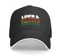 CTRLTSXUS Funny Lawn Order Special Tacivore Cappello da Baseball Visiera Termica in Schiuma Festa Cappello Personalizzato Cappuccio Golf Wear Baseball per Uomini Donna