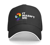 CTRLTSXUS Non Ero io Cappello da Baseball Cappello da Golf Cappello Camionista Cappello buffi Cappelli Maschili Cappello da Uomo Baseball Maschile Donna