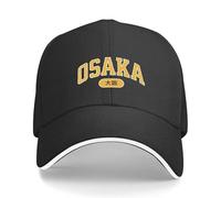 CTRLTSXUS Osaka in Scrittura Inglese e Giapponese Cappello da Baseball Cappello da Camionista con Cappello in Offerta Cappello Snap Back Hat Boy Donna