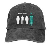 CTRLTSXUS Persone Normali Io Divertente Cappello da Baseball Uomini Cappelli da Cowboy Protezione Visiera Protezione Snapback Subacquea Scuba Scappi