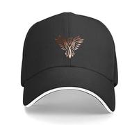 CTRLTSXUS Phoenix Mythical Bird Rise from The Ashes Cappello da Baseball Vintage con Design retrò da Baseball Cappello da Baseball Vintage Femminili Cappelli da Uomo