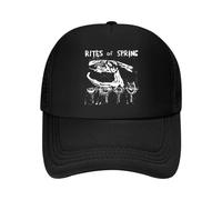 CTRLTSXUS Rites of Spring Abstract, Stagione - Ispirato, Festival - Vibe Design Mesh Baseball Cappell