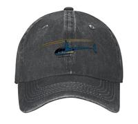 CTRLTSXUS Robinson R44 (Blu) Cappello da Baseball tattico Cappello da Trekking Cappello Maschile tè Cappello da Golf Maschile Femminile