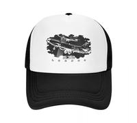 CTRLTSXUS Saab 32 Lansen Svedese Aircraft Baseball Cappello Vintage Uomo Cappello Anime Designer Uomo Donna