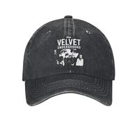 CTRLTSXUS Underground Andy Warhol Nico Cappello da Baseball da Uomo Donna Cappelli in Jeans scorticati Cappello Regalo da Viaggio da Aperto Vintage Snapback