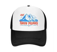 CTRLTSXUS Visita Twin Peaks Baseball cap, Cappello da Baseball su Misura, Cappello di Lusso, Cappello da Baseball per Uomini, Donna