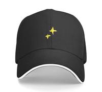 CTRLTSXUS Wunderworld Stars Cappello da Baseball Cappello con Cappello Militare Cappello da Uomo Cappello da Uomo Baseball di Lusso per Uomini Femminile