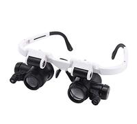 CTRLZS 9892H-1 - Lente d'ingrandimento per occhiali, multifunzione, con lente 8X, 15X, 23X