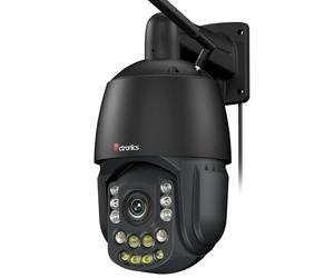 Ctronics 4K Telecamera WiFi Esterno, Zoom Ottico 3D 30×, Visione Notturna 180 m, Auto Tracking, 60 Preset & 2 Percorsi, WiFi Dual-Band, FTP/NVR/NAS, Persona/Veicolo/Animale, 256GB TF/Cloud, Metallo