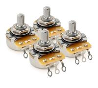 CTS 450 A250K Audio Taper Split Shaft Fine 24 Spline Potenziometro Pot Set di 4