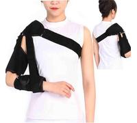 CTTQIBUIN Tutore for spalla, tutore for braccio di supporto for ortesi, stabilizzatore for spalla, cuscinetti singoli regolabili sinistra destra, for uomo donna ictus emiplegia sublussazione