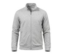 CTU Felpa da uomo leggera con cerniera e collo alto Active Jacket | Maglia integrale a 3 strati, distanziatore leggero, cerniera su tutta la lunghezza, colletto alto senza cappuccio