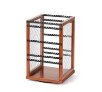 Ctwezoikmt Portaoggetti, supporto per orecchini, 360 rotante, porta collane, orecchini, supporto per riporre oggetti, girocollo, 19 x 19 x 31 cm