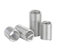 Ctyjia 20 Pezzi Inserti Filettati, Filo Riparazione Filettatura Inserto, M6x1mmx2D Filo Inserto, Inserto Filettato in Acciaio Inossidabile