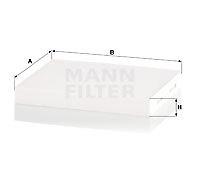 CU 24 024 MANN-FILTER Filtro, Aria abitacolo per HYUNDAI,KIA