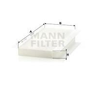 MANN-FILTER CU 3554 Filtro aria cabina - per Autovetture + veicoli commeriali