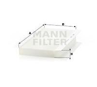 MANN-FILTER filtro abitacolo CU3567 particolato 350x162x30 mm