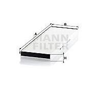 CU 4662 MANN-FILTER Filtro, Aria abitacolo per ,DAF,IRISBUS,IVECO,MAN,MERCEDES-B