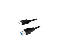 CU0167 Cavo USB 3.0 USB A-Spina,USB C-Spina 0,5m Nero LOGILINK