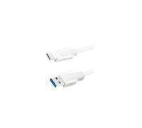 CU0176 Cavo USB 3.0 USB A-Spina, USB C-Spina 2m Bianco LOGILINK
