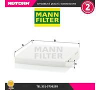 Filtro cabina MANN-FILTER CU 2132