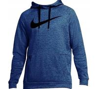 CU6238 492 Nike Therma Pullover Swoosh Felpa con Cappuccio da Allenamento...