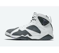 CU9307-100 NIKE AIR JORDAN 7 RETRO FEUERSTEIN - BIANCO, VARSITY VIOLA, GRIGIO
